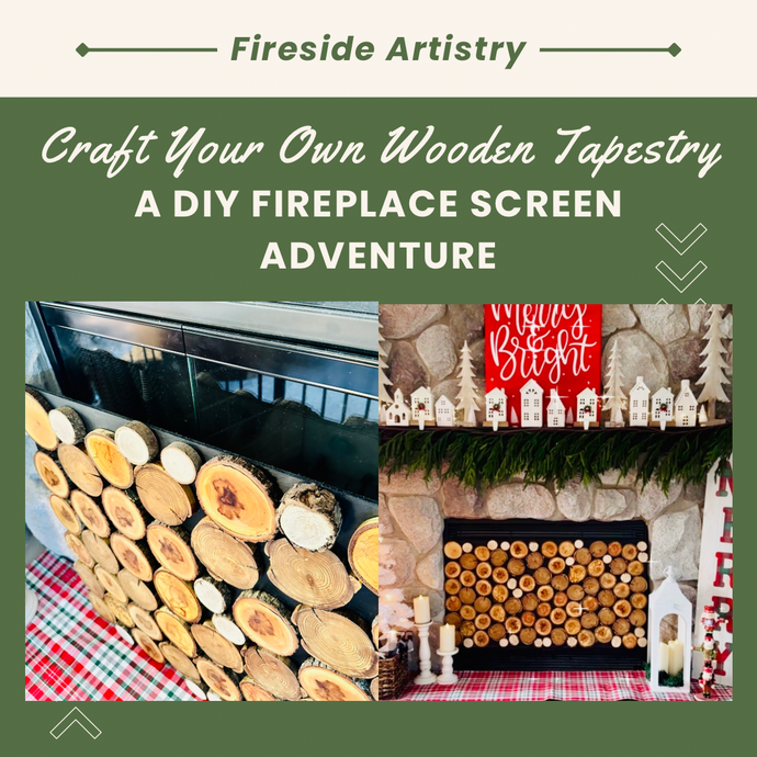 Fireside Artistry: Craft Your Own Wooden Tapestry – A DIY Fireplace Screen Adventure
