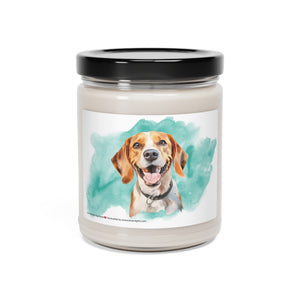 Beagle Soy Candle, 9oz Scented Candle, Dog Lover Candle