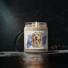 Load image into Gallery viewer, Golden Retriever Soy Candle, 9oz Scented Candle