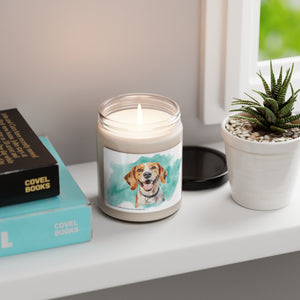 Beagle Soy Candle, 9oz Scented Candle, Dog Lover Candle