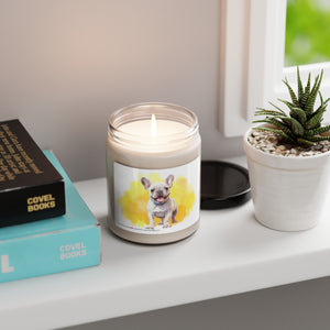 French Bulldog Soy Candle, 9oz Scented Candle, Dog Lover Candle