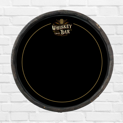 Whiskey Chalkboard Quarter Barrel Sign