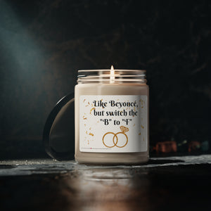 Feyonce Scented Soy Candle, 9oz Soy Candle, Creative Gift, Engagement Candle