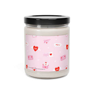 Sending You Love Scented Soy Candle, 9oz Candle, Valentines Day Candle