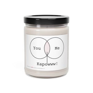 Kapow Scented Soy Candle, 9oz Soy Candle, Romantic Gift