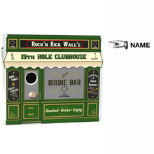 Load image into Gallery viewer, Personalized Birdhouse Golf Themed Nesting Boxes