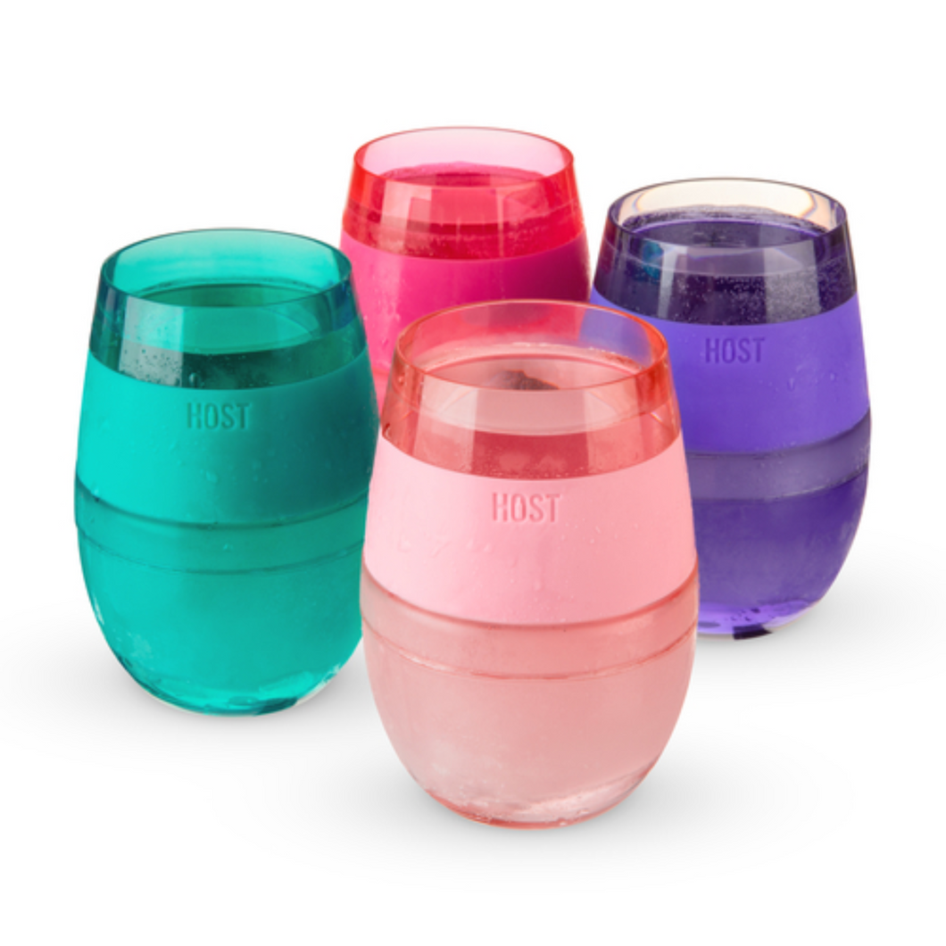Wine Glasses Translucent Cooling Wine Cups (set of 4)