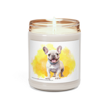 Load image into Gallery viewer, French Bulldog Soy Candle, 9oz Scented Candle, Dog Lover Candle