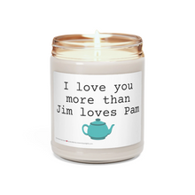 Load image into Gallery viewer, Jim loves Pam Scented Soy Candle, 9oz Soy Candle, Romantic Gift