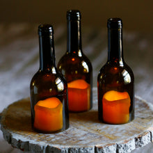 Load image into Gallery viewer, Cut Wine Bottle With Rounded Edges | Unique Decorative Candle Holder - Great For Home Decor, Parties &amp; Centerpieces