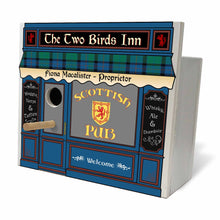 Load image into Gallery viewer, Custom Scottish Pub Birdhouse Nesting Boxes