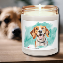 Load image into Gallery viewer, Beagle Soy Candle, 9oz Scented Candle, Dog Lover Candle