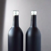 Load image into Gallery viewer, Empty Black Bordeaux Wine Bottle (2 Pack)
