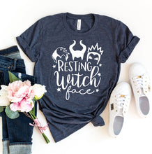 Load image into Gallery viewer, Resting Witch Face T-shirt, Halloween Shirt