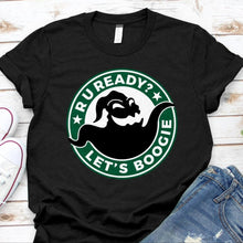 Load image into Gallery viewer, Are You Ready? Let&#39;s Boogie! Halloween T-shirt, Fall Shirt, Womans Shirt