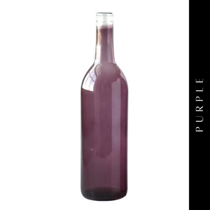 Empty Spring Colored Wine Bottles, 750ml - DIY Projects, Décor and Bottle Trees, Pack of 3