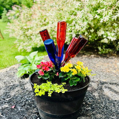 glass bottle plant pot Wine Bottle Tree, Glass Bottle Bush