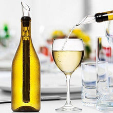 Load image into Gallery viewer, Stainless Steel Wine Chiller Goes In Wine Bottle