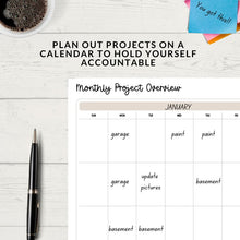 Load image into Gallery viewer, Get S#** Done Productivity &amp; Project Planner Set, Printable Planner, To Do List Printable, Planner Insert, Organizational Planner, PDF